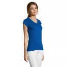 Tricou la baza gatului cu maneca scurta, Femei, SOL'S, 2601E11025, Bumbac, Albastru Royal, L