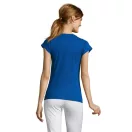 Tricou la baza gatului cu maneca scurta, Femei, SOL'S, 2601E11025, Bumbac, Albastru Royal, L