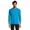 Tricou la baza gatului cu maneca lunga, Barbati, SOL'S, 2601E12104, Bumbac, Albastru Aqua, S