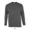 Tricou Barbati cu maneca lunga, 42FEB234391, Monarch, Bumbac, Masculin, Gri Dark, S
