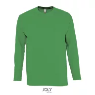   Tricou la baza gatului, Barbati, maneca lunga, SOL'S, 2401E11839, Bumbac, Verde kelly, 3XL