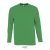 Tricou la baza gatului, Barbati, maneca lunga, SOL'S, 2401E11841, Bumbac, Verde kelly, 5XL