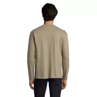   Tricou la baza gatului cu maneca lunga, Barbati, SOL'S, 2601E12112, Bumbac, Kaki, S