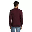 Tricou la baza gatului cu maneca lunga, Barbati, SOL'S, 2601E12116, Bumbac, Rosu oxblood, 4XL