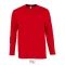 Tricou Barbati cu maneca lunga, 42FEB234395, Monarch, Bumbac, Masculin, Rosu, 4XL