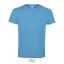 IMPERIAL-MEN TSHIRT-190g, Cotton, Aqua, TWIN, L