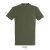 IMPERIAL-MEN TSHIRT-190g, Cotton, Army, TWIN, L