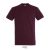 Tricou la baza gatului, Barbati, maneca scurta, SOL'S, 2401E11875, Bumbac, Burgundy, 3XL