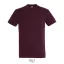 IMPERIAL-MEN TSHIRT-190g, Cotton, Burgundy, TWIN, S
