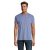 Tricou la baza gatului, Barbati, maneca scurta, SOL'S, 2401E11878, Bumbac, Albastru, M