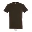 IMPERIAL-MEN TSHIRT-190g, Cotton, Chocolate, TWIN, L