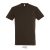 IMPERIAL-MEN TSHIRT-190g, Cotton, Chocolate, TWIN, S