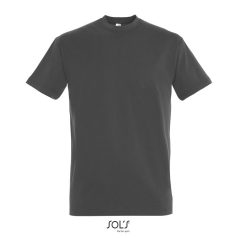 IMPERIAL-MEN TSHIRT-190g, Cotton, Dark Grey, TWIN, L