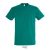 Tricou la baza gatului, Barbati, maneca scurta, SOL'S, 2401E11882, Bumbac, Verde emerald, L