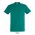 Tricou la baza gatului, Barbati, maneca scurta, SOL'S, 2401E11886, Bumbac, Verde emerald, XXL