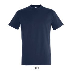   Tricou Barbati, 42FEB234150, Imperial, Bumbac, Masculin, Albastru French Navy, 4XL