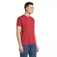   Tricou la baza gatului cu maneca scurta, Barbati, SOL'S, 2601E12061, Bumbac, Rosu Folk Twin, 3XL