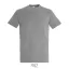 IMPERIAL-MEN TSHIRT-190g, Cotton, Grey Melange, TWIN, XS