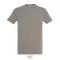 IMPERIAL-MEN TSHIRT-190g, Cotton, Light Grey, TWIN, S