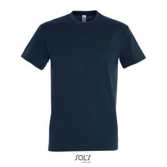 IMPERIAL-MEN TSHIRT-190g, Cotton, Petroleum Blue, TWIN, S