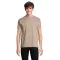 Tricou la baza gatului cu maneca scurta, Barbati, SOL'S, 2601E12074, Bumbac, Crem rope, L