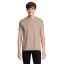 Tricou la baza gatului cu maneca scurta, Barbati, SOL'S, 2601E12074, Bumbac, Crem rope, L