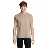   Tricou la baza gatului cu maneca scurta, Barbati, SOL'S, 2601E12077, Bumbac, Crem rope, XL