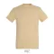 IMPERIAL-MEN TSHIRT-190g, Cotton, Sand, TWIN, L