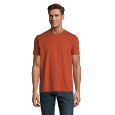   Tricou la baza gatului, Barbati, maneca scurta, SOL'S, 2401E11900, Bumbac, Rosu teracota, L