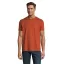 Tricou la baza gatului, Barbati, maneca scurta, SOL'S, 2401E11900, Bumbac, Rosu teracota, L