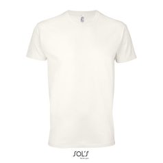   Tricou la baza gatului, Barbati, maneca scurta, SOL'S, 2401E11910, Bumbac, Crem, XXL
