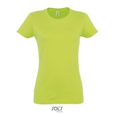 IMPERIAL-WOMEN TSHIRT-190g, Cotton, Apple Green, TWIN, L