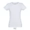 Tricou la baza gatului, Dama, maneca scurta, SOL'S, 2401E11919, Bumbac, Gri ash, M