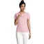 Tricou la baza gatului, Dama, maneca scurta, SOL'S, 2401E11927, Bumbac, Roz bombon, XXL