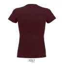 Tricou la baza gatului cu maneca scurta, Femei, SOL'S, 2601E12079, Bumbac, Burgundy, L