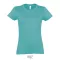 IMPERIAL-WOMEN TSHIRT-190g, Cotton, Carolina Blue, TWIN, XL