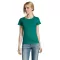 Tricou la baza gatului cu maneca scurta, Femei, SOL'S, 2601E12093, Bumbac, Verde Emerald, XXL