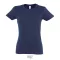 IMPERIAL-WOMEN TSHIRT-190g, Cotton, French Navy, TWIN, L
