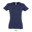 IMPERIAL-WOMEN TSHIRT-190g, Cotton, French Navy, TWIN, M