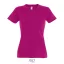 IMPERIAL-WOMEN TSHIRT-190g, Cotton, Fuchsia, TWIN, L