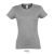 IMPERIAL-WOMEN TSHIRT-190g, Cotton, Grey Melange, TWIN, L