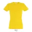 IMPERIAL-WOMEN TSHIRT-190g, Cotton, Gold, TWIN, XXL