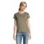 Tricou la baza gatului cu maneca scurta, Femei, SOL'S, 2601E12097, Bumbac, Kaki, XL