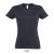 Tricou la baza gatului, Dama, maneca scurta, SOL'S, 2401E11937, Bumbac, Albastru navy, 3XL