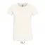 Tricou la baza gatului, Dama, maneca scurta, SOL'S, 2401E11943, Bumbac, Crem, M