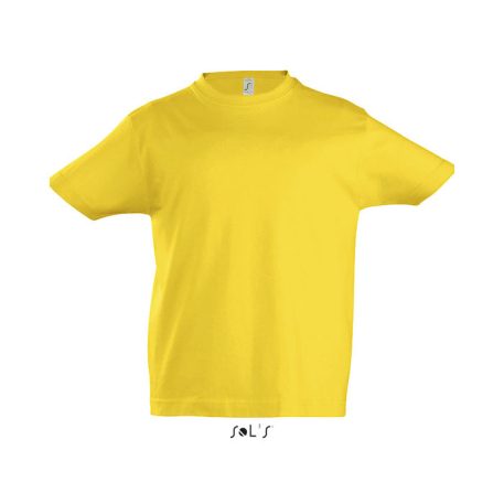 IMPERIAL-KIDS TSHIRT-190g, Cotton, Gold, MALE, M