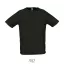 SPORTY-MEN TSHIRT-140g, Polyester, black, MALE, XS