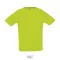 Tricou la baza gatului, Barbati, maneca scurta, SOL'S, 2401E11983, Poliester, Verde neon, 3XL