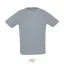 SPORTY-MEN TSHIRT-140g, Polyester, Pure Grey, MALE, M