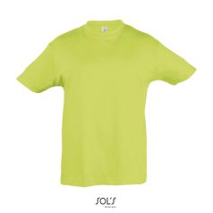 REGENT-KIDS TSHIRT-150g, Cotton, Apple Green, MALE, 3XL